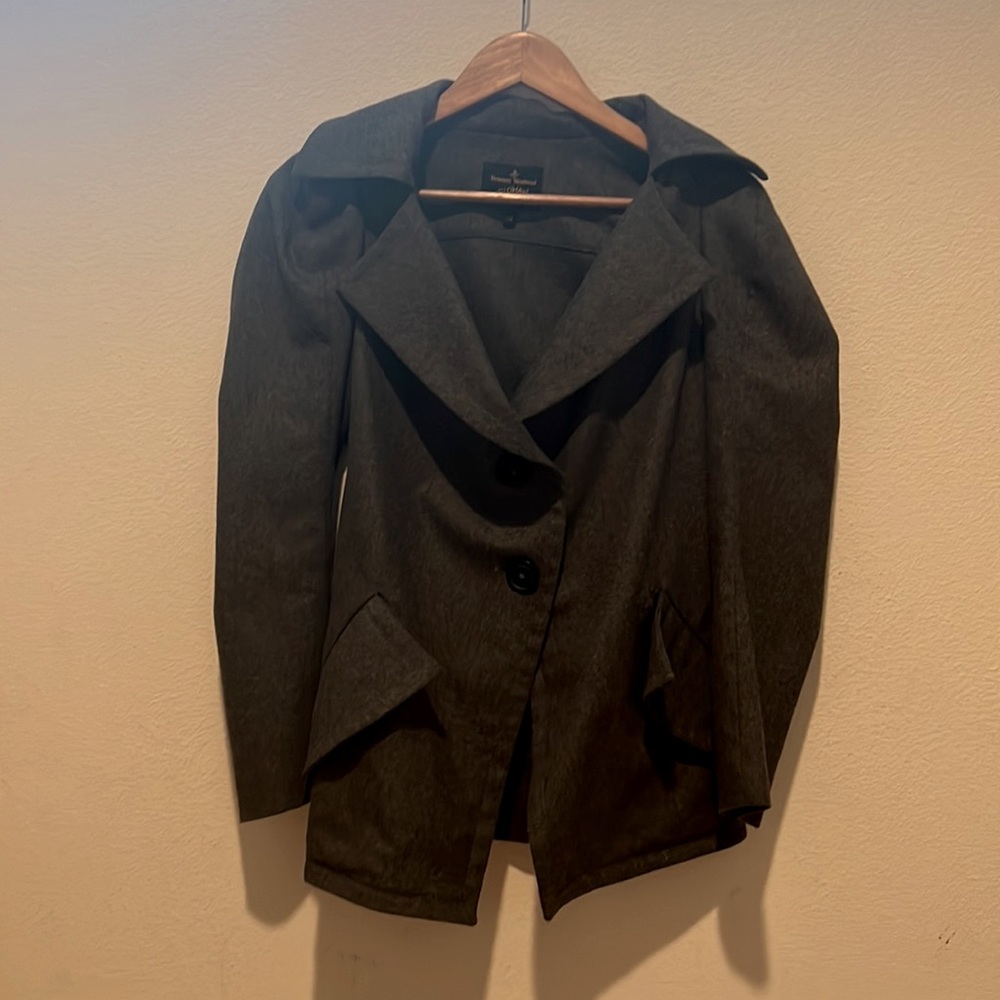 Vivienne Westwood Gray Peacoat
